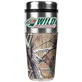 Minnesota Wild NHL Open Field Travel Tumbler with Wrap