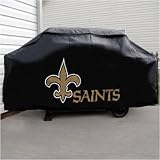51jKXsBdCqL. SL160  New Orleans Saints NFL DELUXE Barbeque Grill Cover