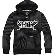 Shift Racing Suicidal Fleece Men's Hoody Zip Casual Sweatshirt/Sweater w/ Free B&F Heart Sticker Bundle - Black