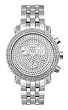 Joe Rodeo Classic w/ 3.50 Ctw. Genuine Diamond Chronograph Watch