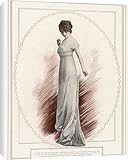 IMAGE OF Canvas Prints of Pearl Trimmed Dress 191 from Mary Evans