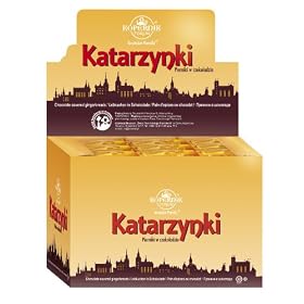Kopernik Chocolate Covered Gingerbread Katarzynki 60 g (Pack of 24)