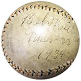 Babe Ruth Signed Baseball - College League 1934 PSA DNA #I96530 - Autographed Baseballs