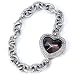 Womens Game Time Atlanta Braves Heart Watch - Stainless Steel ( 9