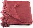Luxurious Alpaca Throw - 100% Hand-woven (Decorative Tassles/large Size)