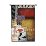 Artistic Style Handwoven Wall Hanging Fabric Tapestry Home Decor