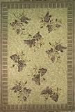 9'0 x 12'0 Handmade Tufted Indian New Area Rug From India - 62609