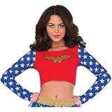 Rubie's Women's DC Comics Wonder Woman Crop Top