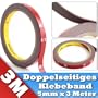 3M Scotch Acrylic Plus Doppelseitiges Klebeband Montageklebeband Hochleistungsklebeband Tape 5mm 3 Meter