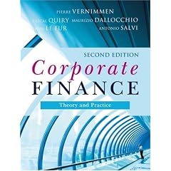 Corporate Finance: Theory and Practice