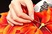 King Silk Art Handmade Embroidery Red Winter Plum Blossoms 36115