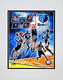 Memphis Grizzlies 2008-2009 Team Composite Double Matted 8Ó x 10Ó Photograph (Unframed)