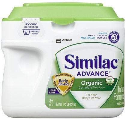 Similac Organic Powder Formula - 23 2 ozB005013092 