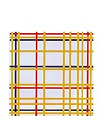 Especial Arte Lienzo York City I - Mondrian Piet Multicolor
