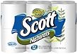 Scott Bath Tissues, 12 Pack Natural White, 352-Count, (Pack of 4)