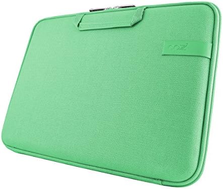 Cozistyle Canvas SmartSleeve with Patented Smart CoolingPad system for Macbook 15 Pro (Light Green)