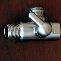 Brushed Nickel Dual Showerhead Diverter Valve (Solid Brass)