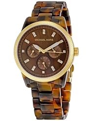 Michael Kors Womens MK5038 Ritz Tortoise Watch