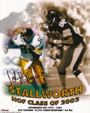John Stallworth signed Pittsburgh Steelers 8x10 Photo Collage