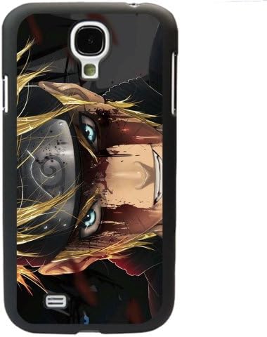 Naruto Manga Anime Comic Uzumaki Naruto Samsung Galaxy S4 SIV I9500 TPU Soft Black or White case (Black)