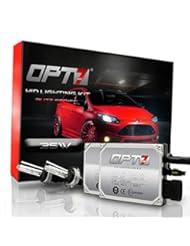 Automotive Parts and Accessories: OPT7 Blitz HID Kit Conversion - All Colors and Sizes - H3 - 3000K Fog Yellow Xenon Light - 2 Year Warranty - OPT7
