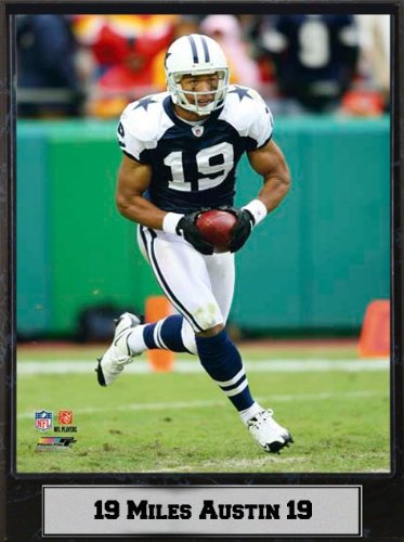 Encore Select 510-FBDAL19 Dallas Cowboys Miles Austin 9x12 Plaque