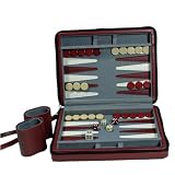 Wood Expressions Burg Travel Mag Backgammon