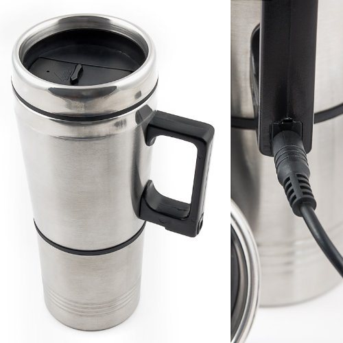 Imagen 2 de Termo taza acero inoxidable - Eléctrica - 12 V, 0,35 L