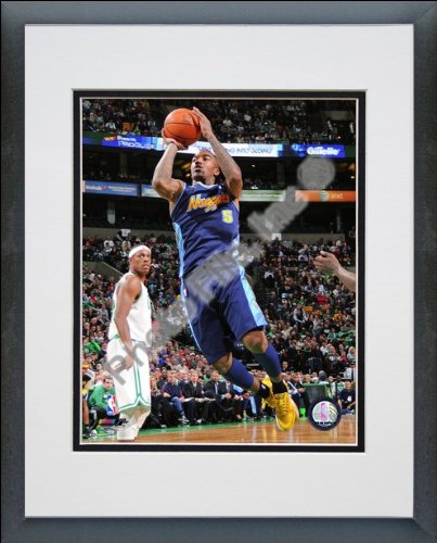 J.R. Smith Denver Nuggets - NBA Framed and Matted Photo - 2010-11 Action - 8x10 Photo