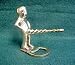 Brass Naughty Boy wine bottle Corkscrew and bottle opener