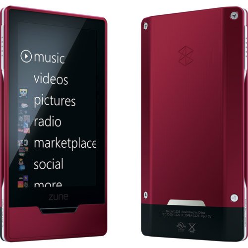 Zune HD 32 GB Video MP3 Player Red (Zune Originals Edition) Shop in USA 2 GB MP3 Player789