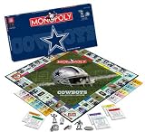 DALLAS COWBOYS Team Logo Collector's Edition MONOPOLY (Includes six collectible pewter tokens)