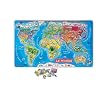 Janod - J05500 - Puzzle - Monde Magntique