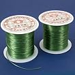 2 65Ft Green Stretch Elastic Beading Cord 0.5mm 20M