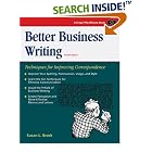 Crisp: Better Business Writing, Fourth Edition: Techniques for Improving Correspondence... by  Susan Brock