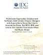 Worldwide Application Deployment Software 2005 Vendor Shares: Mergers and Acquisitions Move the Chairs Around the Floor, But BEA, IBM, and Oracle Still Get the First Seats When the Music Stops