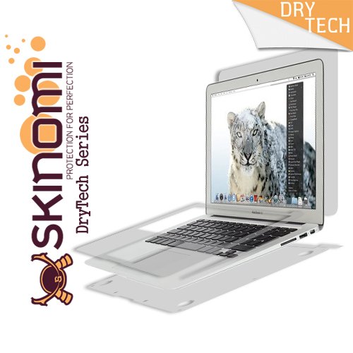 Skinomi DryTech - Dry-Install Skin Protector Shield Full Body for Apple MacBook Air 13 In. 2010-2011