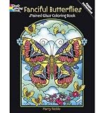 [(Fanciful Butterflies Stained Glass Coloring Book )] [Author: Marty Noble] [Jan-2013]