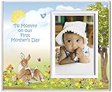 To Mommy on Our First Mother's Day (Fawn) - Picture Frame Gift