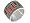 Ladies Sterling Silver Marcasite & Red Enamel Fancy Band Ring  Size R