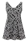 Woman Within Plus Size V-inset skirted swimsuit by Penbrooke