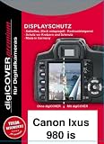 Digicover Premium Schutzfolie f&uuml;r Canon Ixus 980is