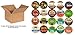 20-count Single Serve Coffees ALL FLAVORED Coffee Variety Pack Feat.Green Mountain, Grove Square Cappuccino, Authentic Donut Shop, Barnie’s Coffee, Martinson, Brooklyn Bean, Java Factory