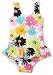 Flap Happy Snap Crotch Suit, Pop Art Poppies, 18 Months