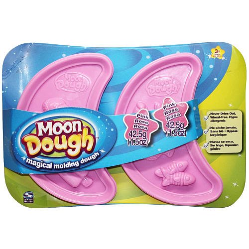 Spin Master Magical Molding Moon Dough Exclusive 2Pack Pink