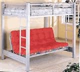 Futon Metal Bunk(2446F), (2448T) Metal Bunk Beds & Metal Futon Bunks