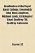 Academics of the Royal Naval College, Greenwich: John Knox Laughton, Michael Lewis, Christopher Lloyd, Geoffrey Till, Geoffrey Callender