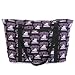 TCU Logo Texas Christian Deluxe Tote Bag High Quality COTTON FABRIC Bonded To WATERPR...