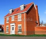 Wallmonkeys Peel and Stick Wall Decals - Brand New House - 24