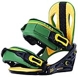 Flux Super Emblem 09 Men's Hard Snowboard Bindings - Jamaica